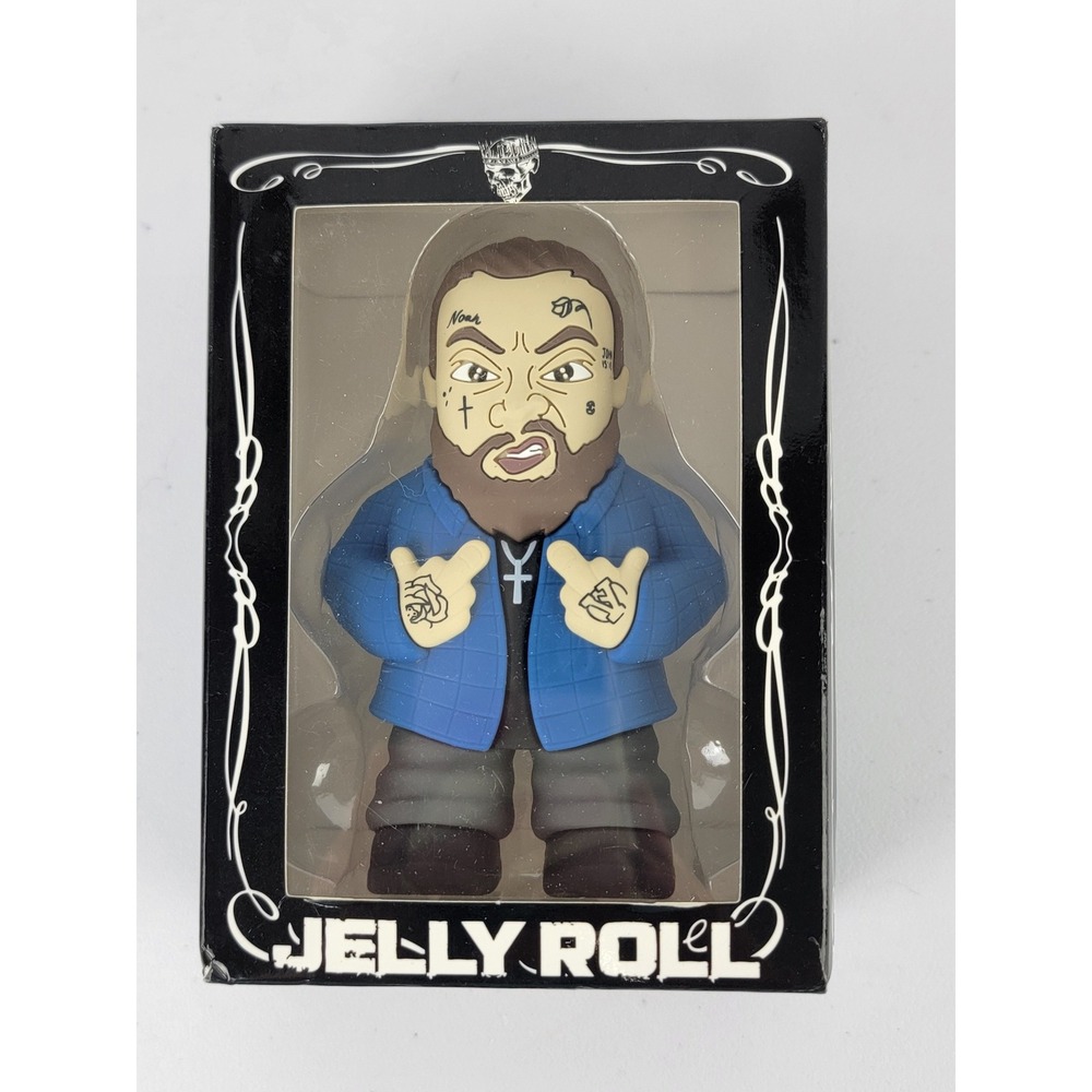 Knuckleheadz Toys Half Pint Jelly Roll Figure Unisex OS Blue Vinyl Collectible